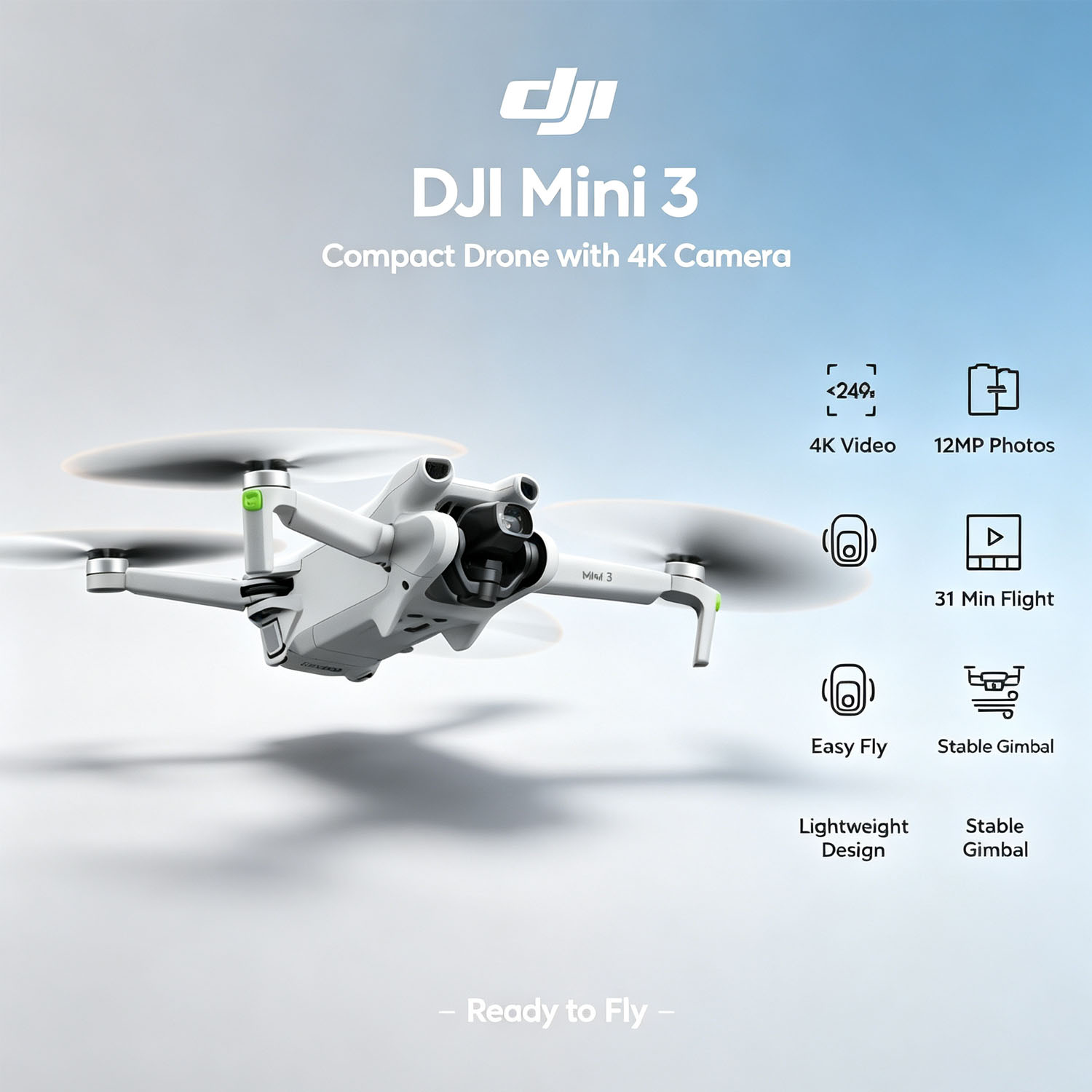 Drone Ndvi - Dron DJI Mini 3 reacondicionado de
