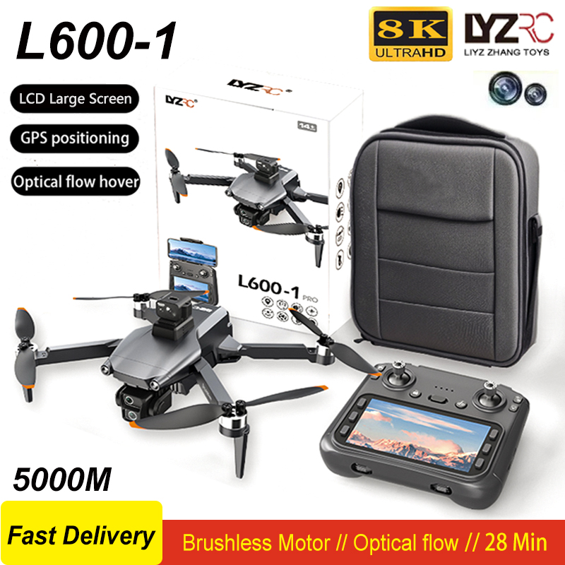 Drone Thermal Imaging - Nuevo L600-1 GPS Drone profesional 8K