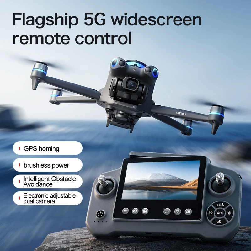 Dron con Cámara GT60 4K/6K/8K  - Drone Mapping reseña y precio